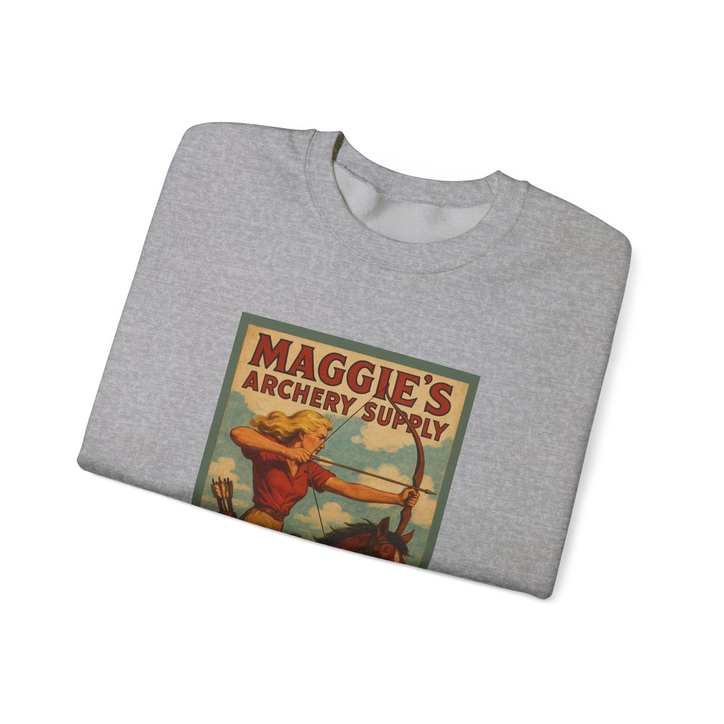 Vintage Inspired Archery Supply Crewneck