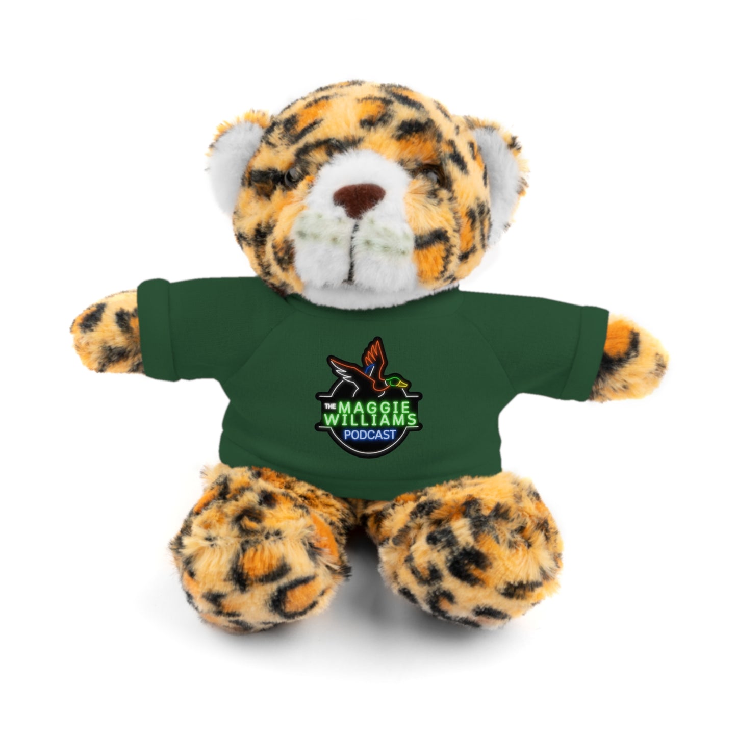 Kids Gift - Stuffed Animals in Podcast Tee