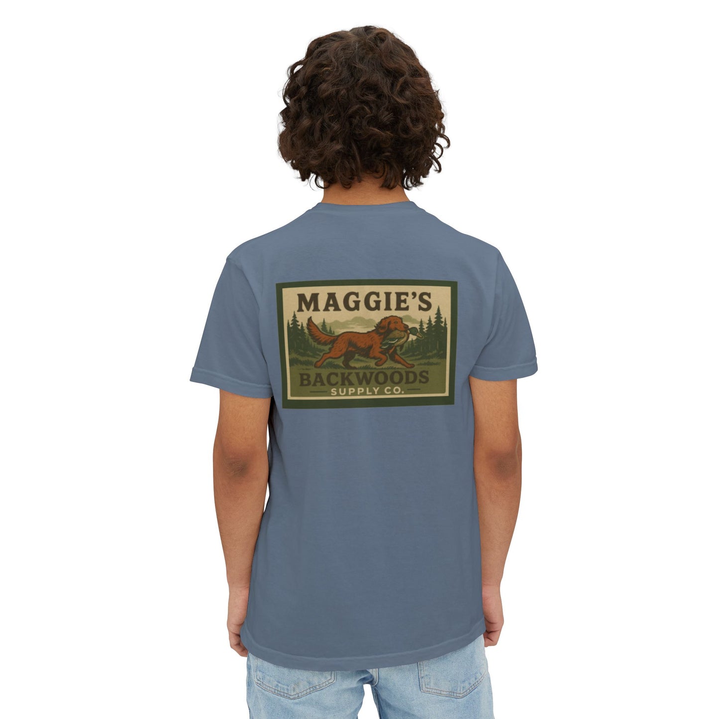 Backwoods Comfort Colors Pocket Tee