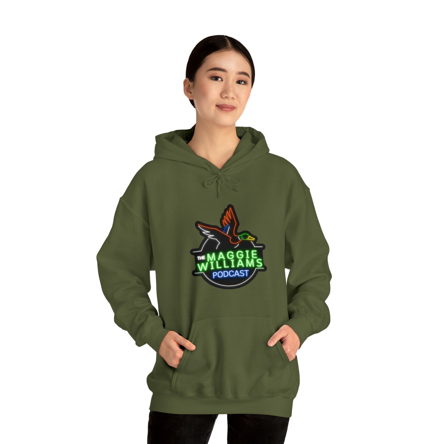 Comfy Neon Duck Hoodie