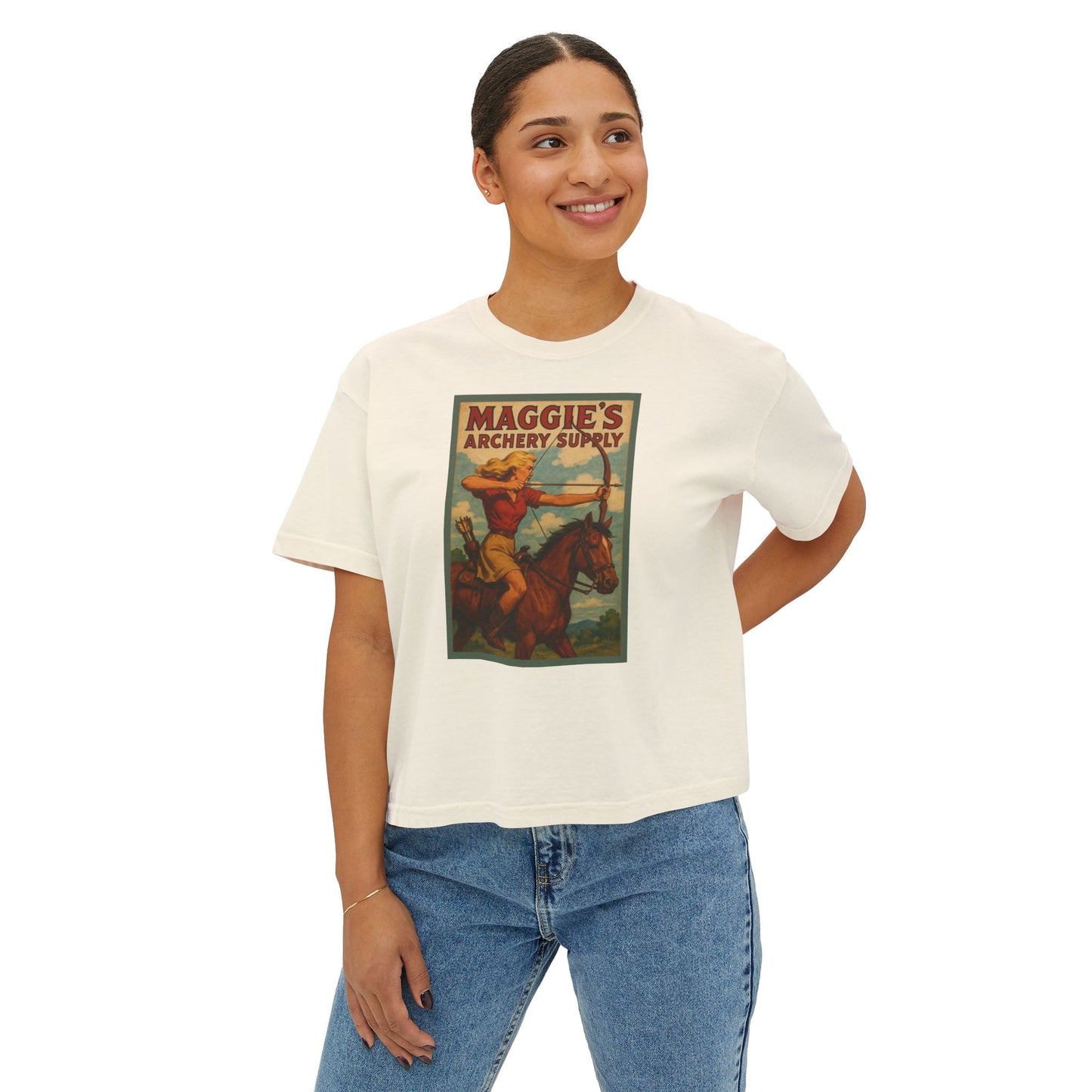 Vintage Archery Women's Boxy Tee