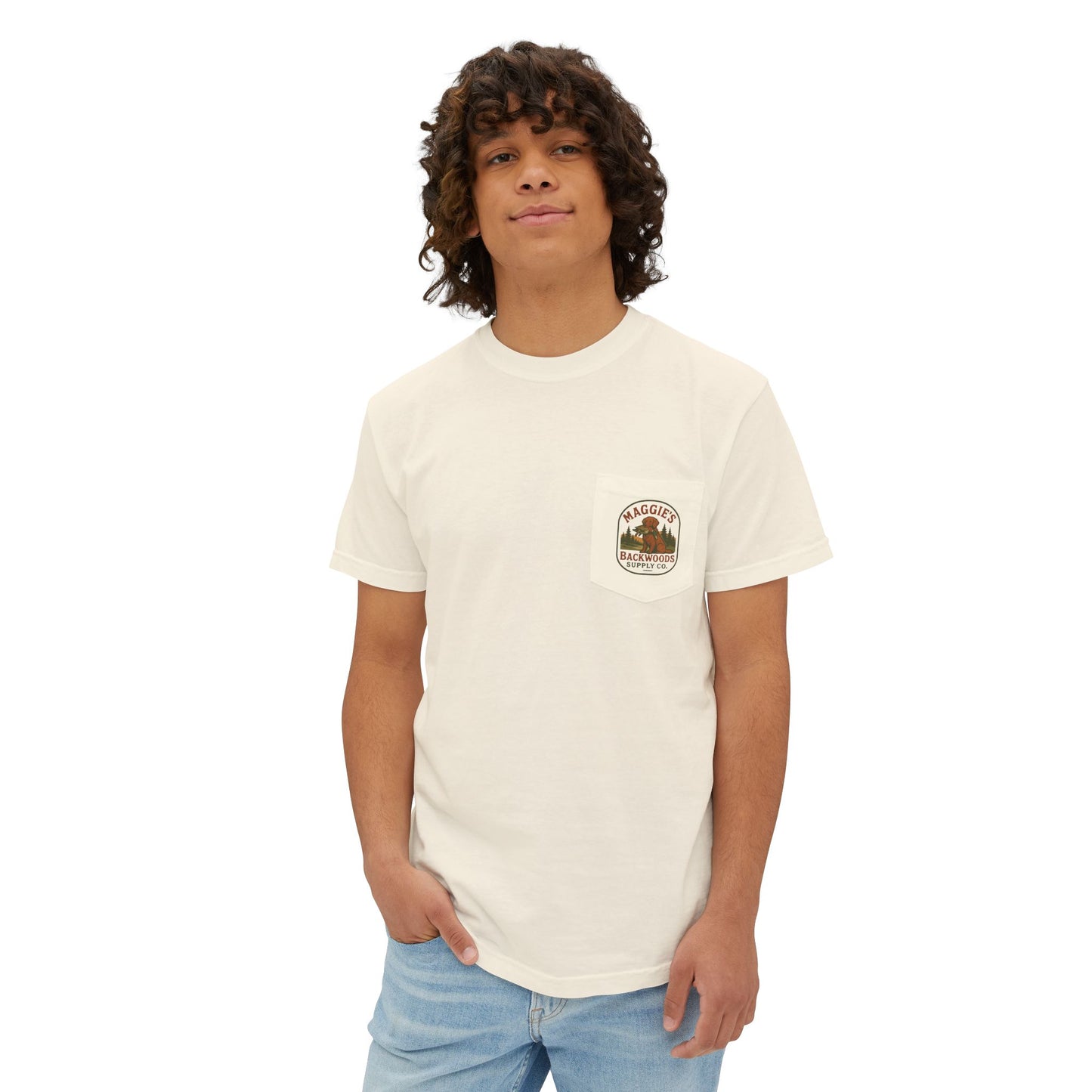 Backwoods Comfort Colors Pocket Tee