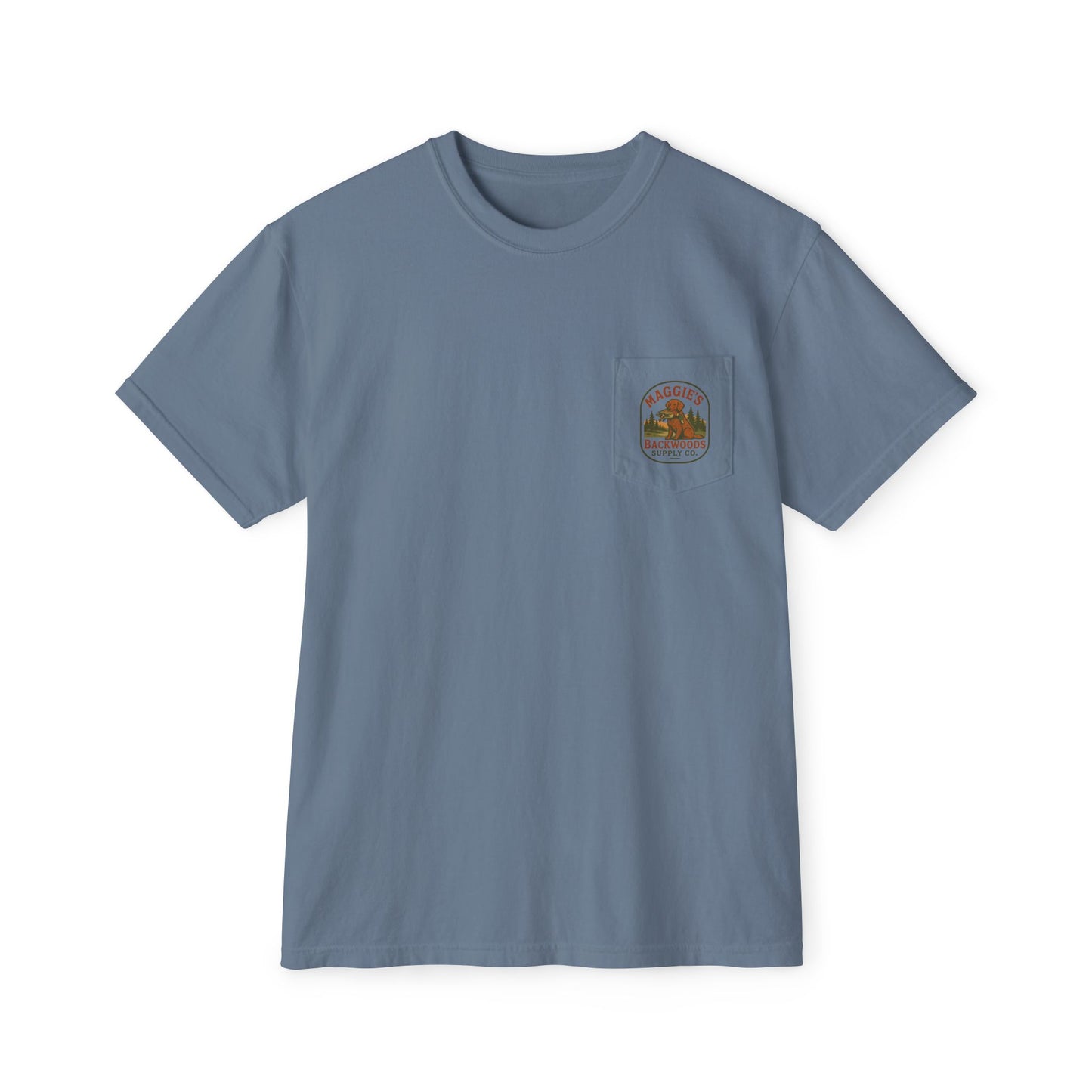 Backwoods Comfort Colors Pocket Tee