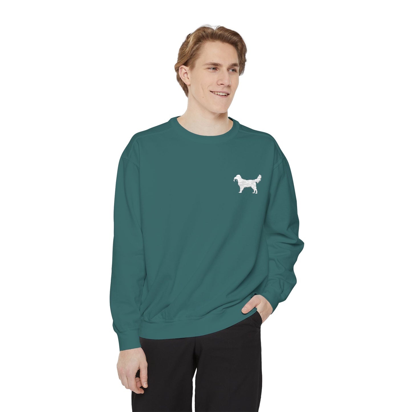 ALL NEW *EMBROIDERED* Golden Retriever Sweatshirt