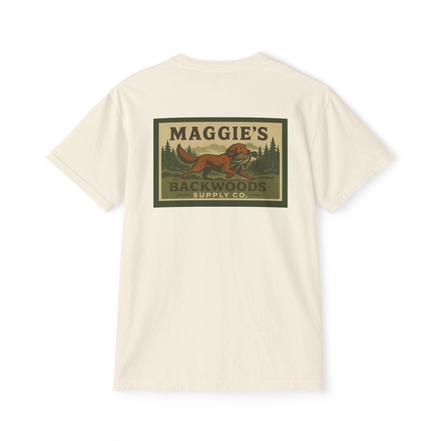 Backwoods Comfort Colors Pocket Tee