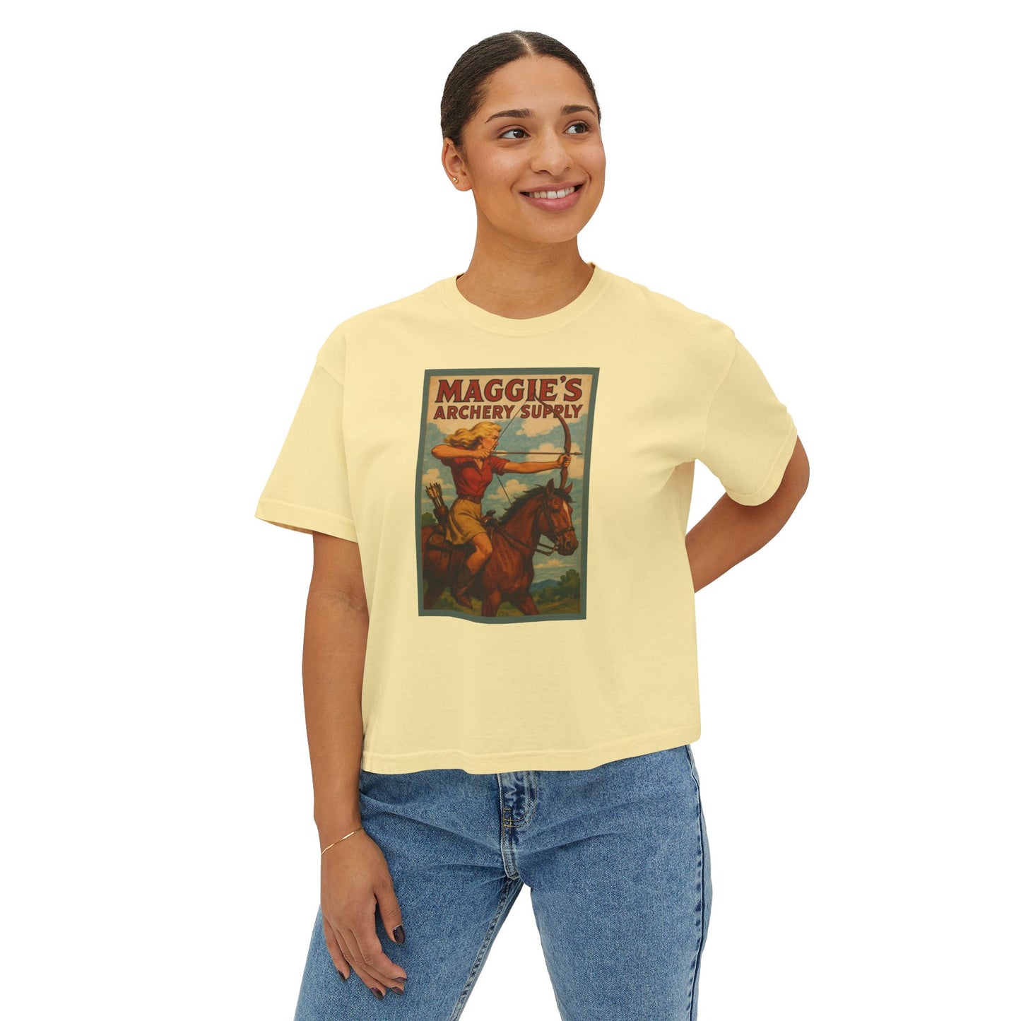 Vintage Archery Women's Boxy Tee