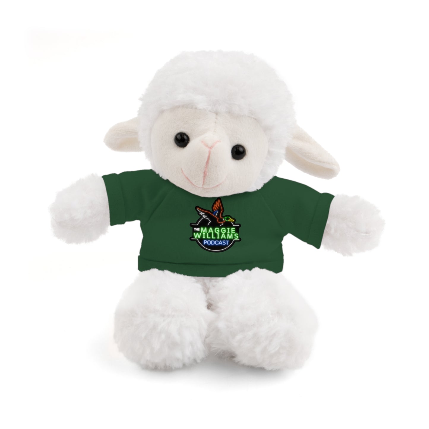 Kids Gift - Stuffed Animals in Podcast Tee