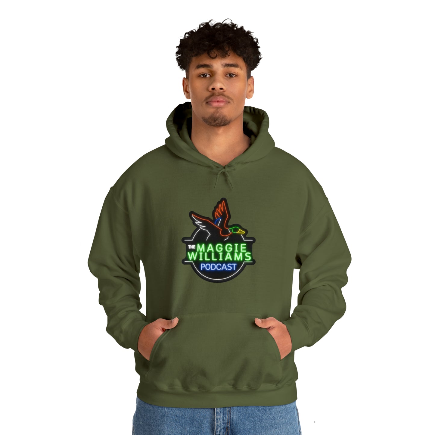 Comfy Neon Duck Hoodie