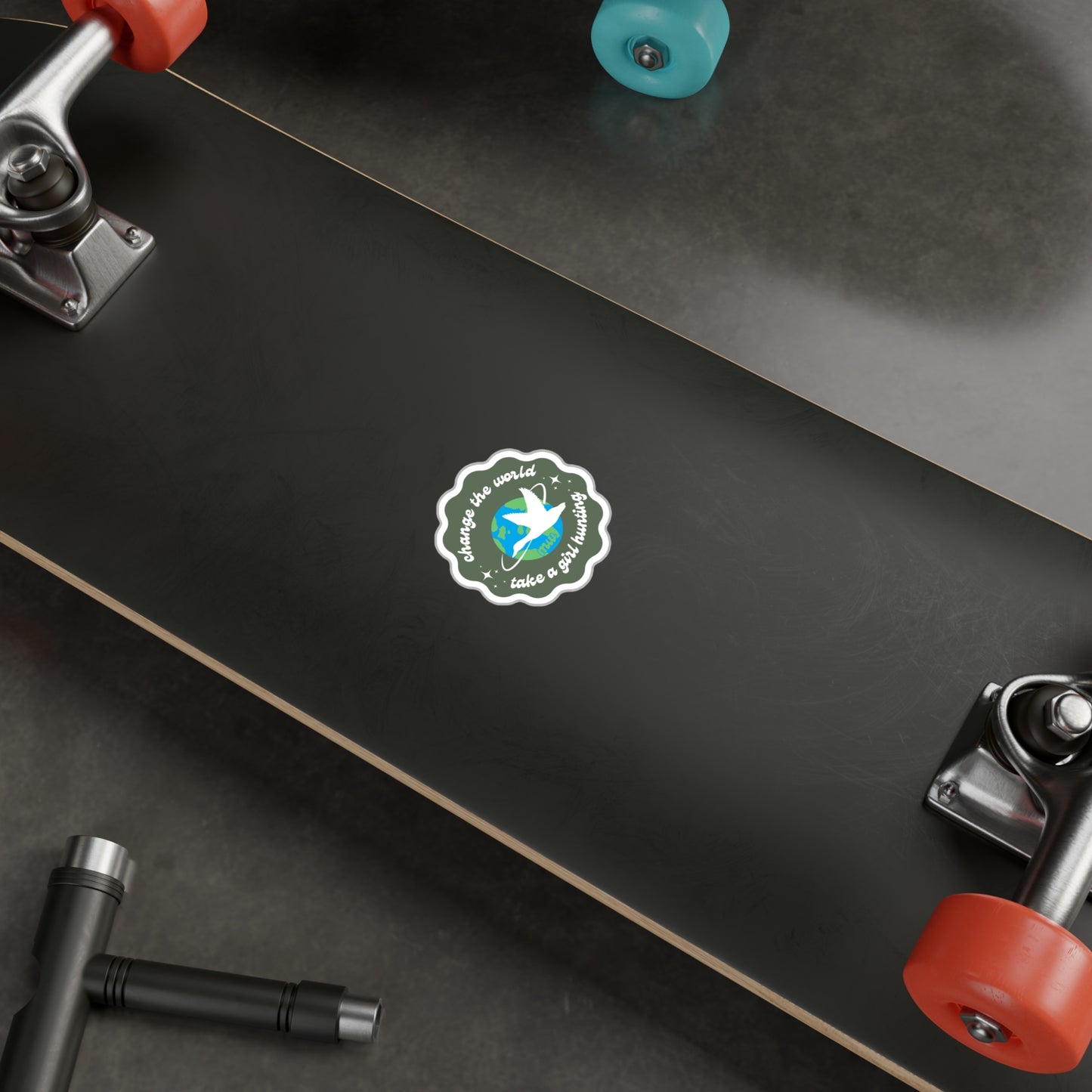 Change The World Sticker