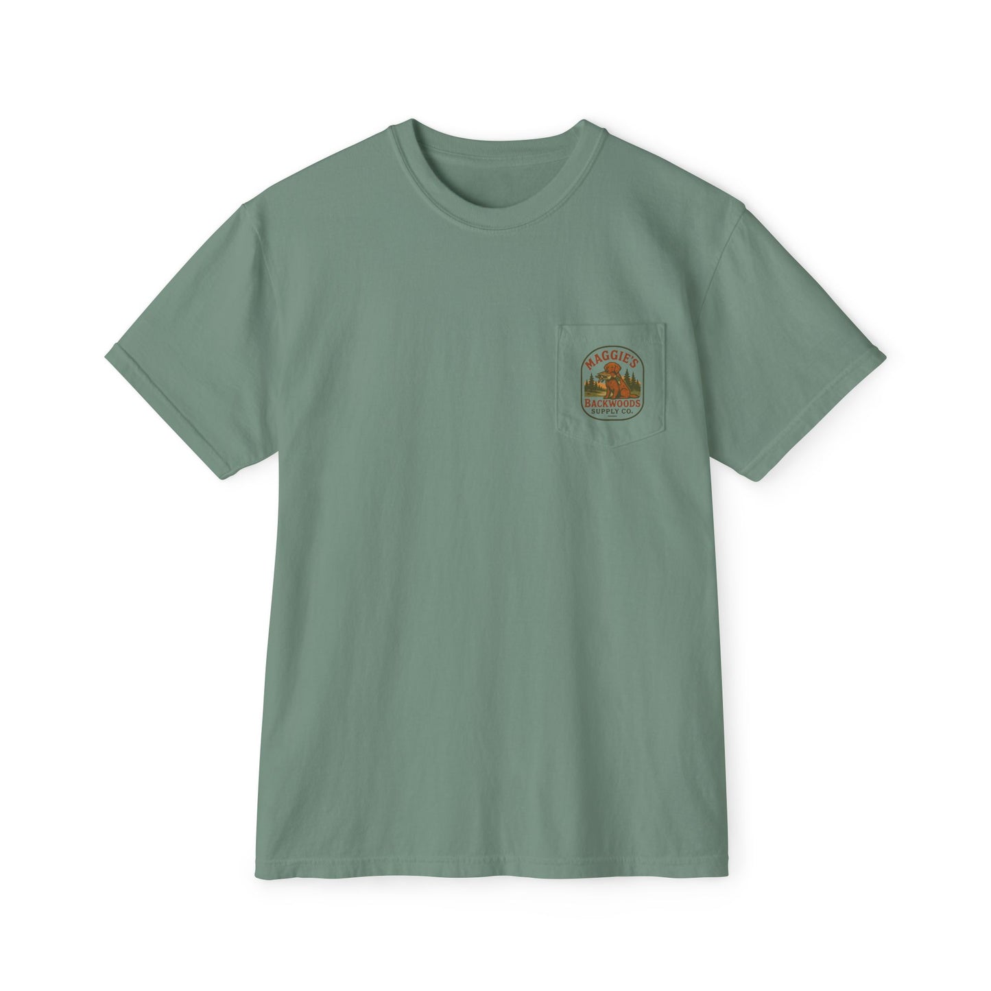 Backwoods Comfort Colors Pocket Tee