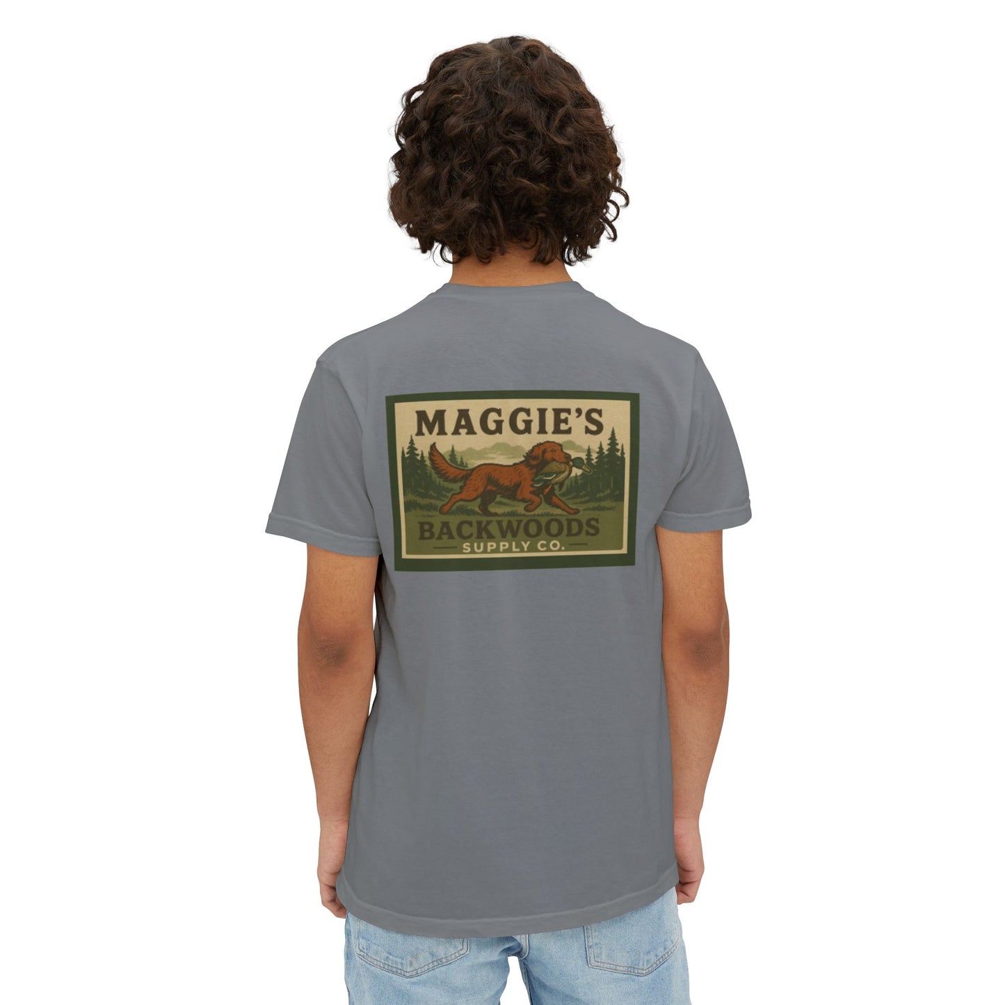Backwoods Comfort Colors Pocket Tee