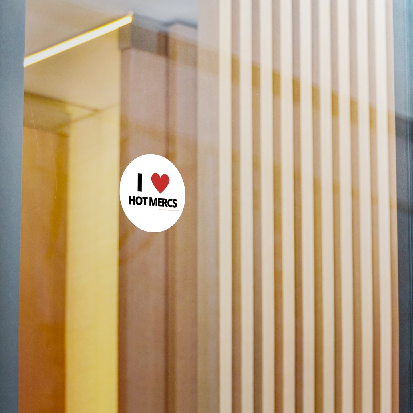 HOT MERCS *LIMITED EDITION STICKER*