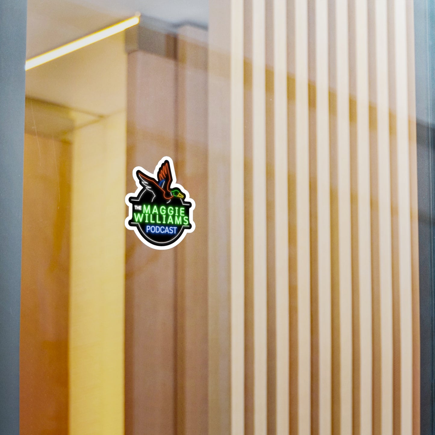 Neon Sign Decal