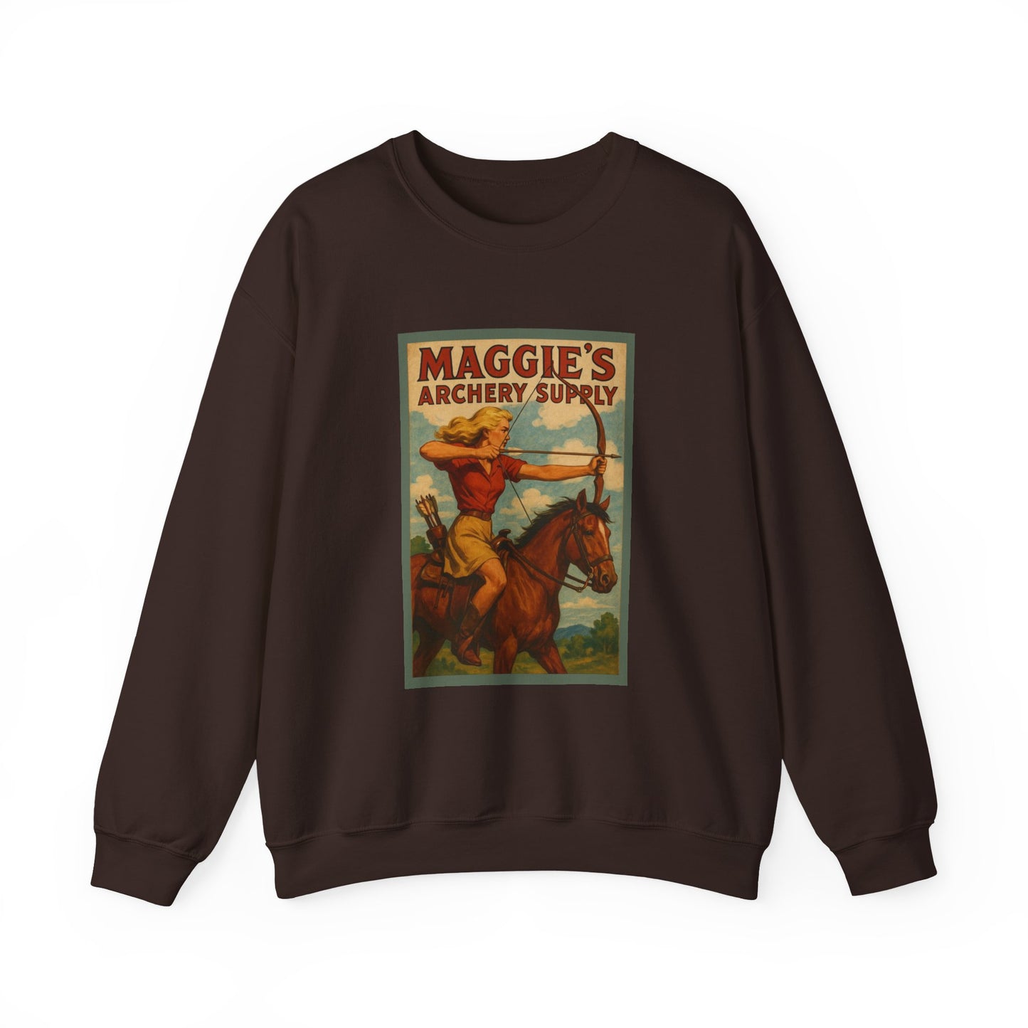 Vintage Inspired Archery Supply Crewneck