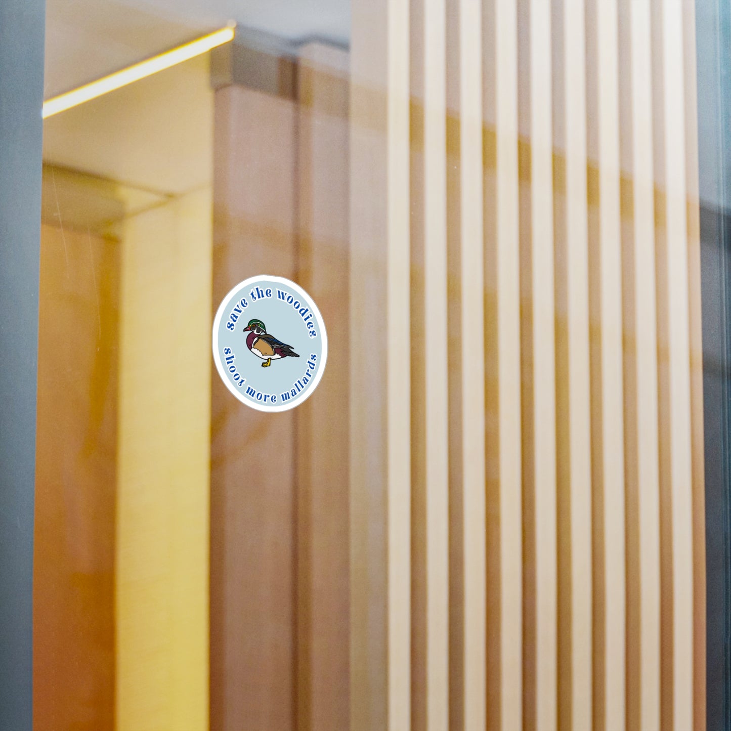 Save The Woodies Sticker