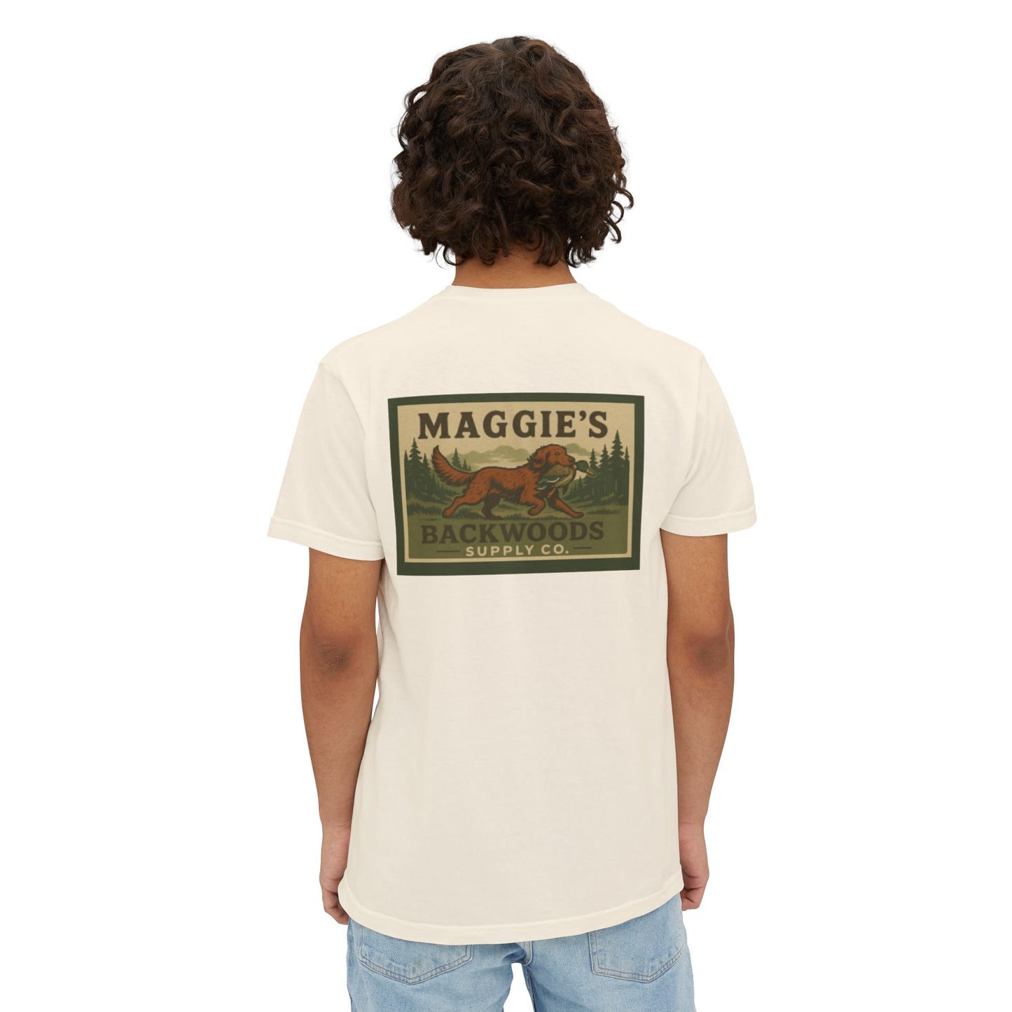 Backwoods Comfort Colors Pocket Tee