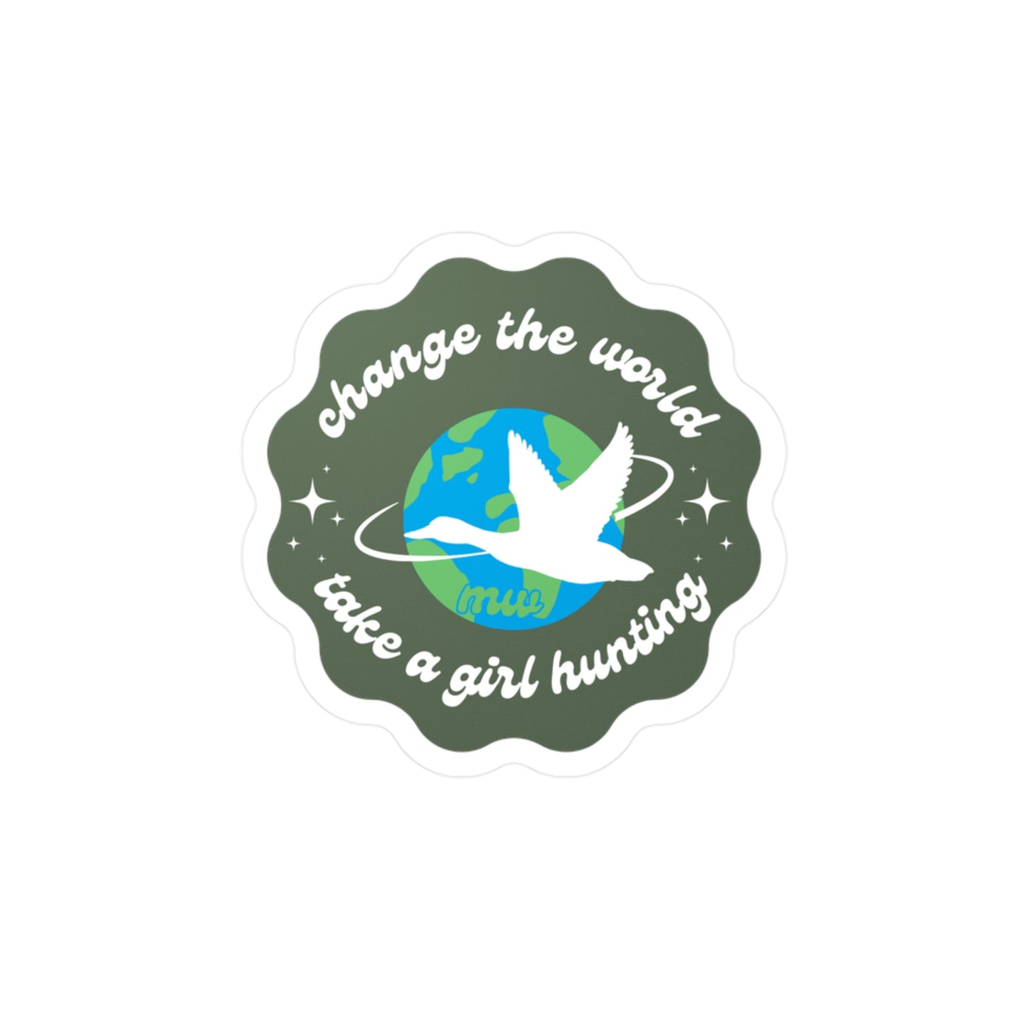 Change The World Sticker