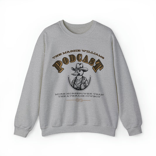 Heavy Blend Cowboy Crewneck