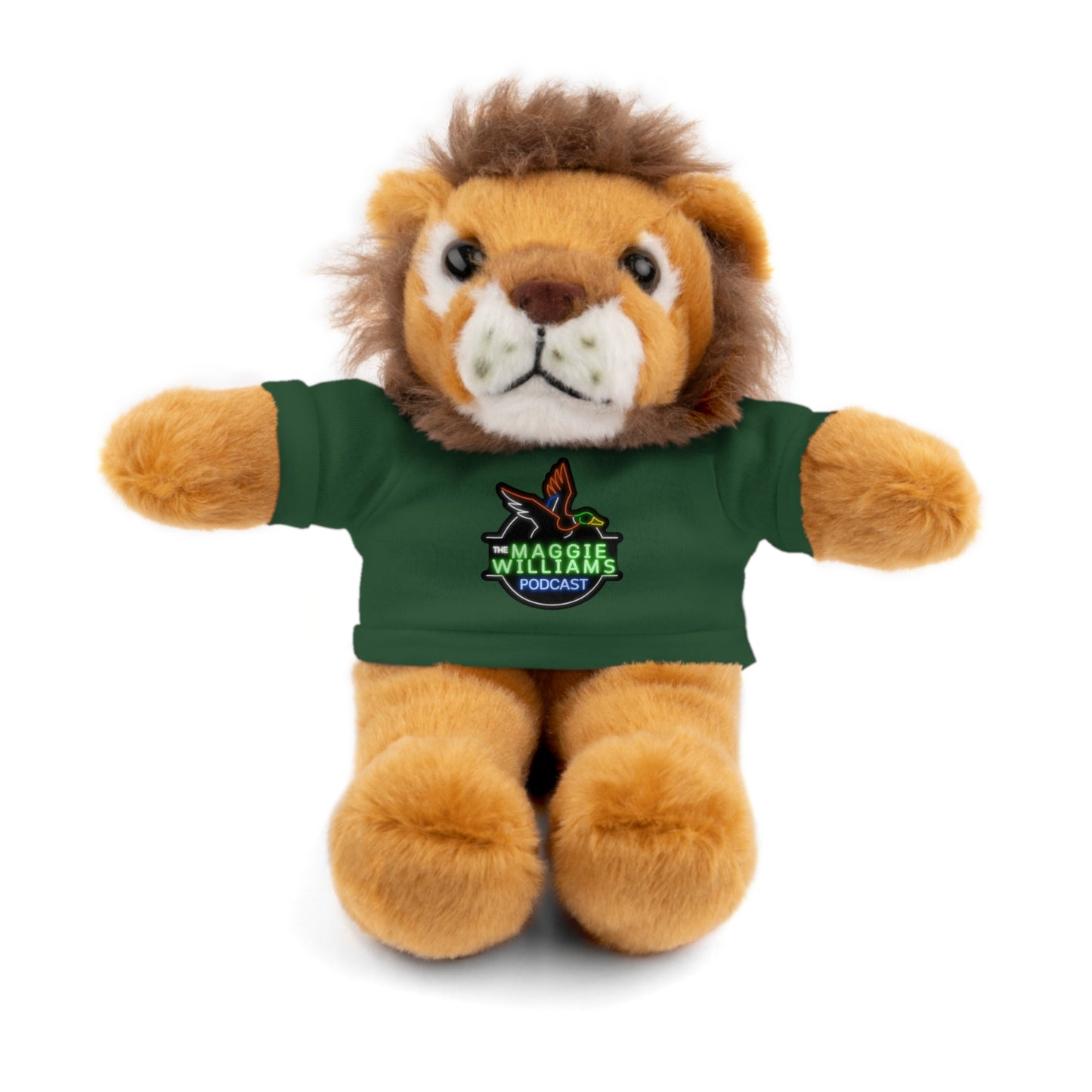 Kids Gift - Stuffed Animals in Podcast Tee