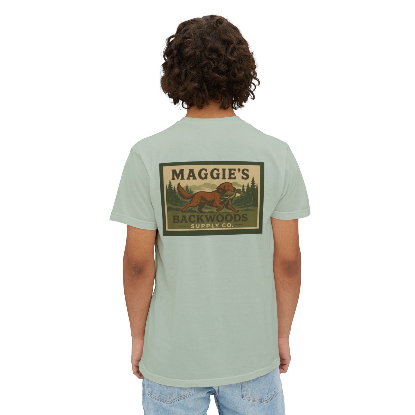 Backwoods Comfort Colors Pocket Tee
