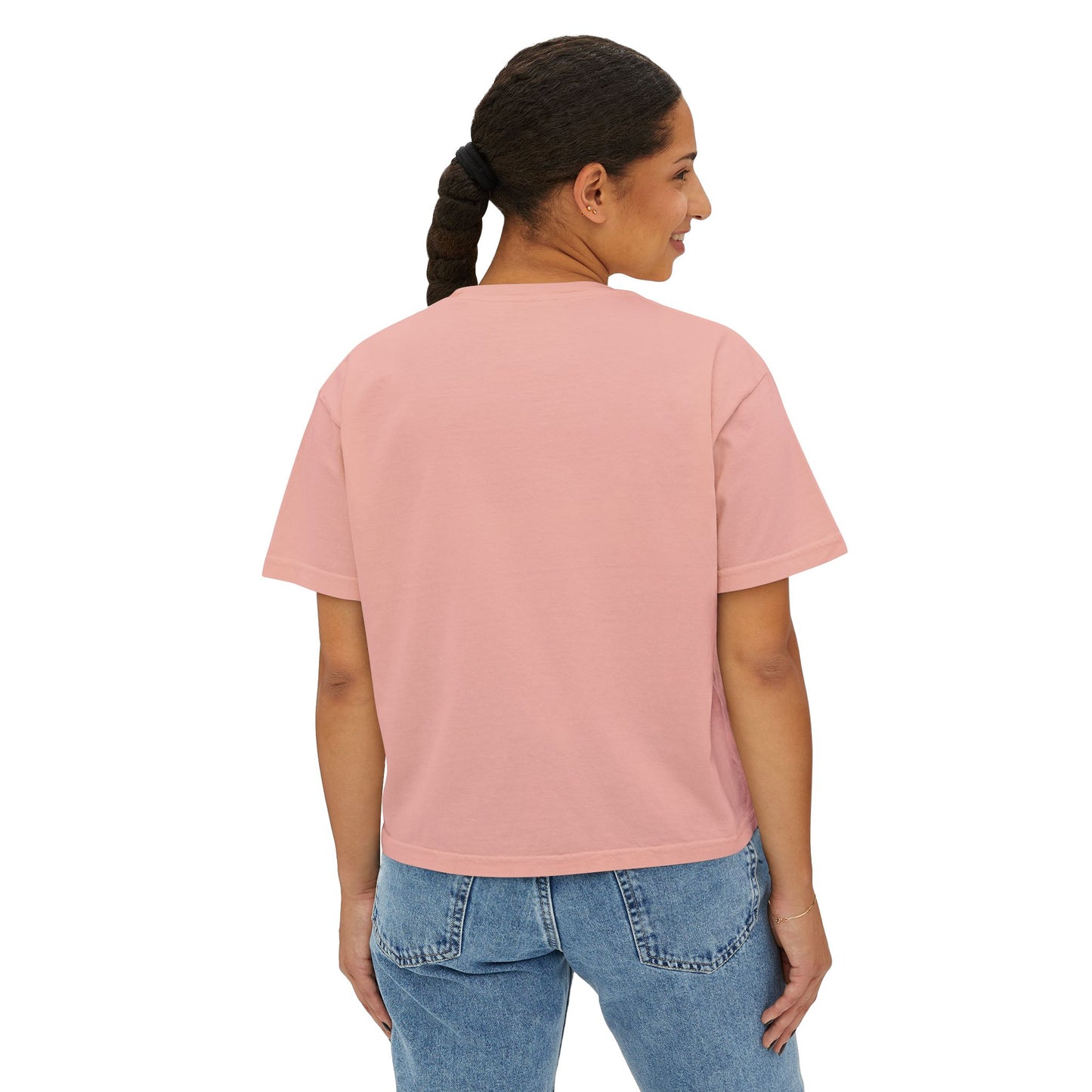 Vintage Inspired Women's Boxy Riveter Tee - 'We Can Do It!'