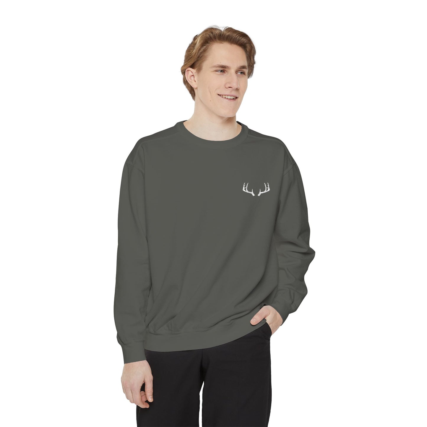 ALL NEW *EMBROIDERED* ANTLER SWEATSHIRT