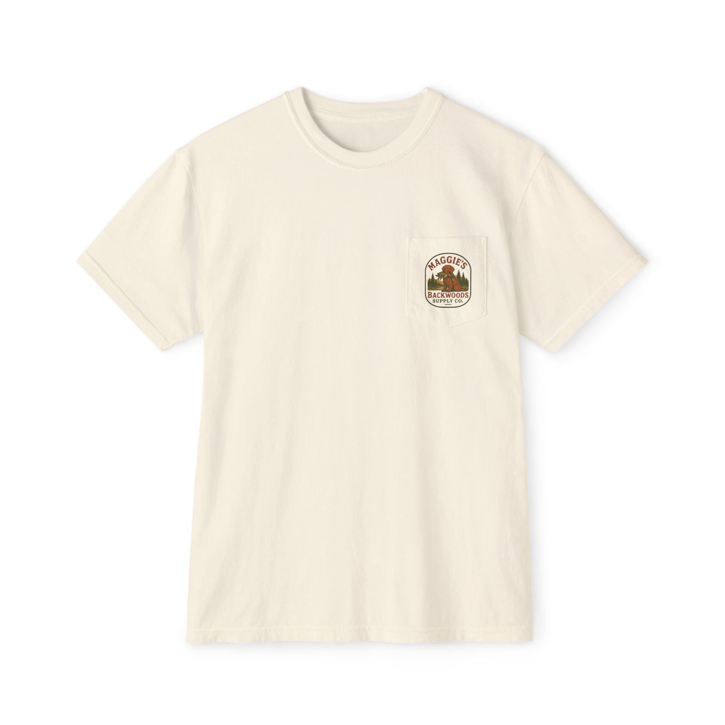 Backwoods Comfort Colors Pocket Tee