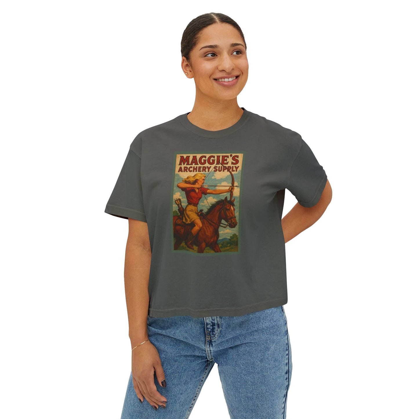 Vintage Archery Women's Boxy Tee