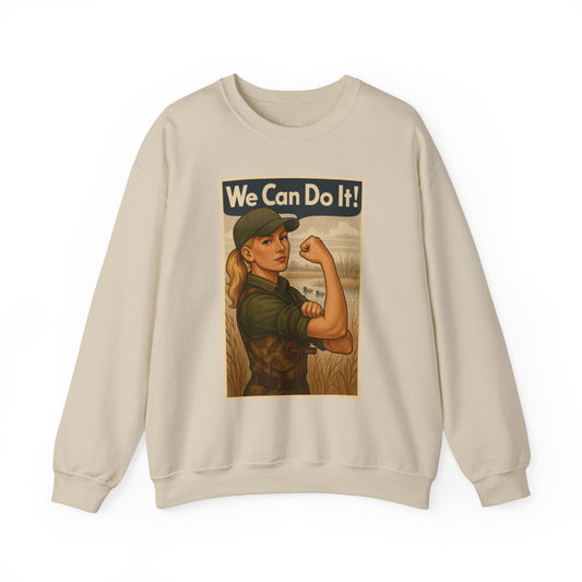 Maggie The Riveter Crewneck