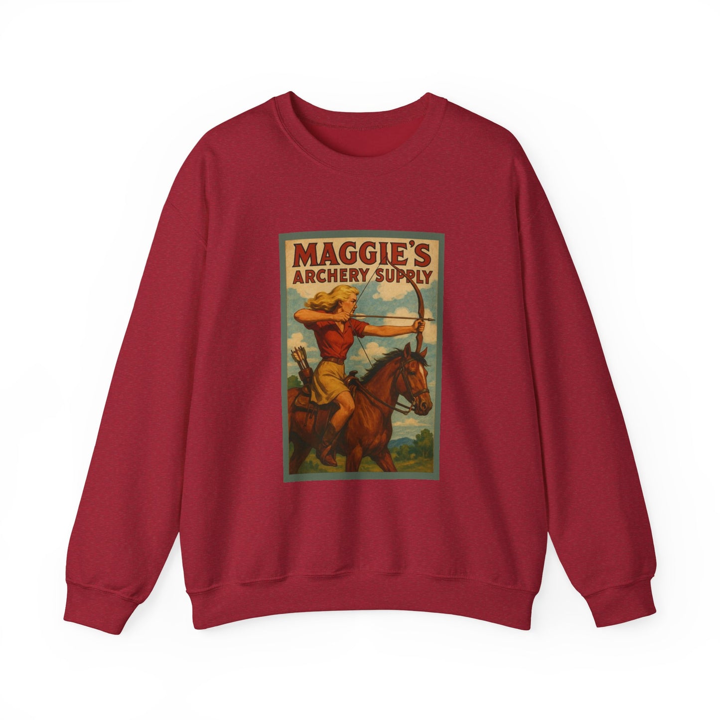 Vintage Inspired Archery Supply Crewneck