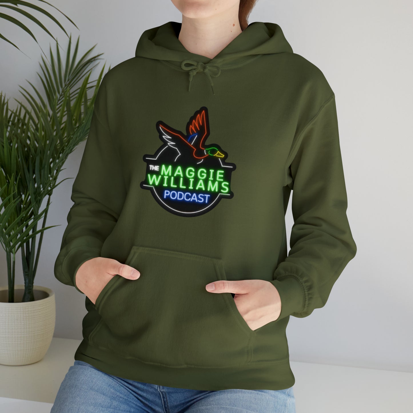 Comfy Neon Duck Hoodie