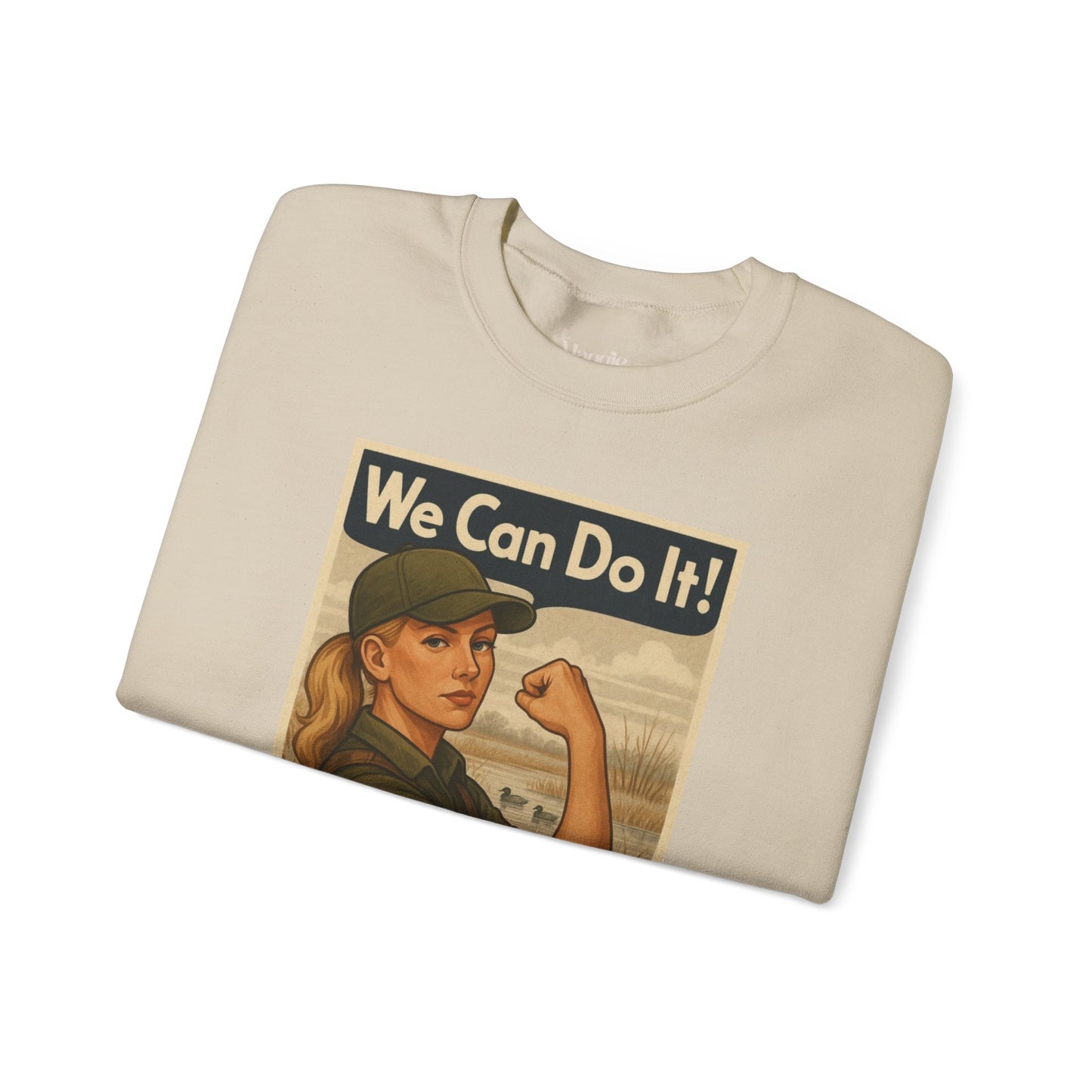 Maggie The Riveter Crewneck