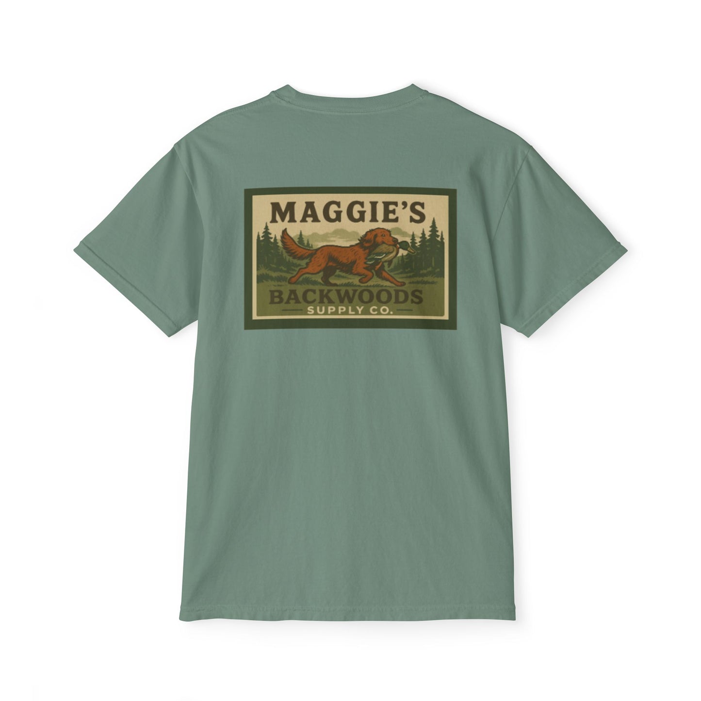 Backwoods Comfort Colors Pocket Tee