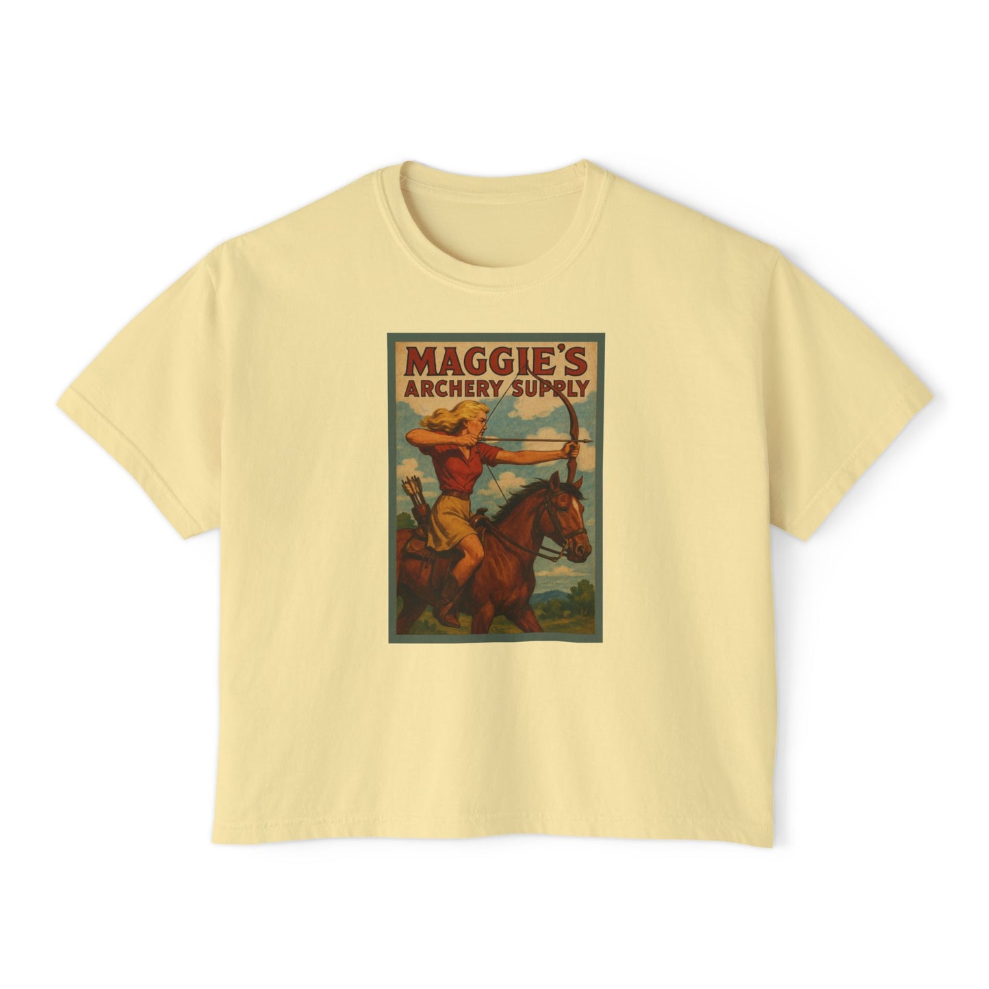Vintage Archery Women's Boxy Tee