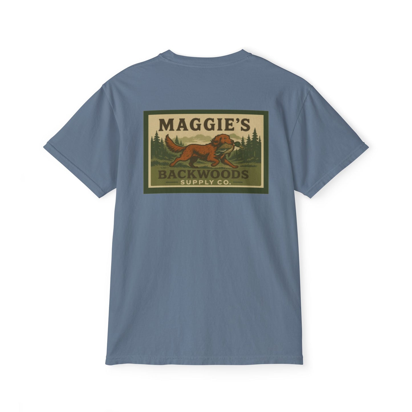 Backwoods Comfort Colors Pocket Tee