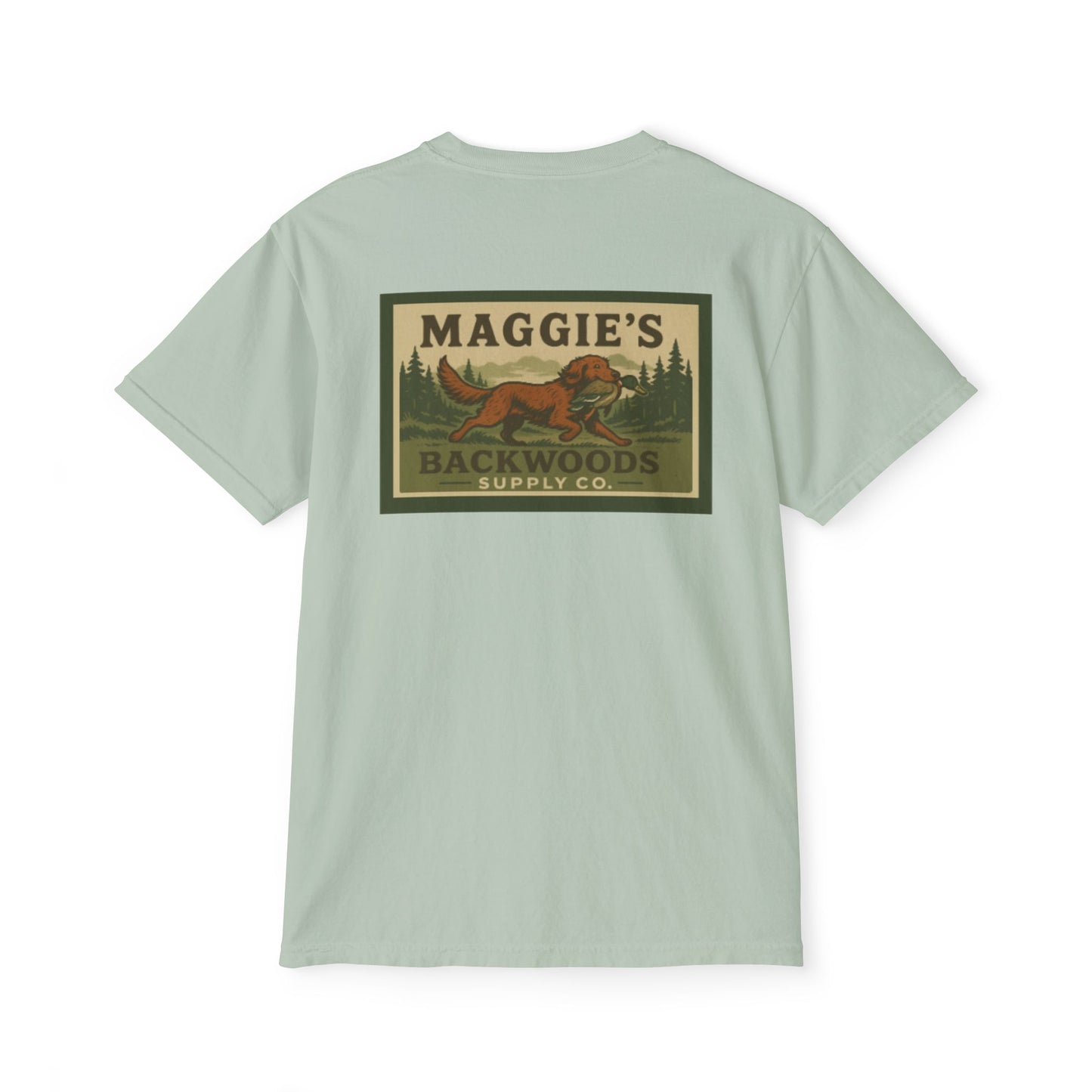 Backwoods Comfort Colors Pocket Tee