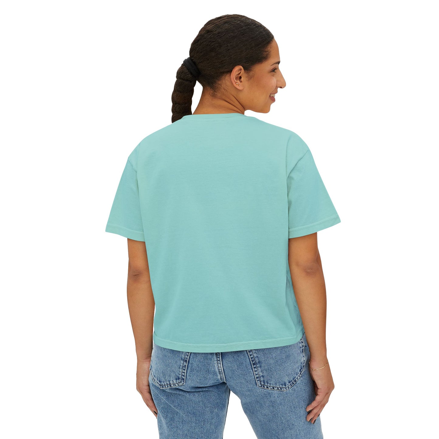 Vintage Inspired Women's Boxy Riveter Tee - 'We Can Do It!'