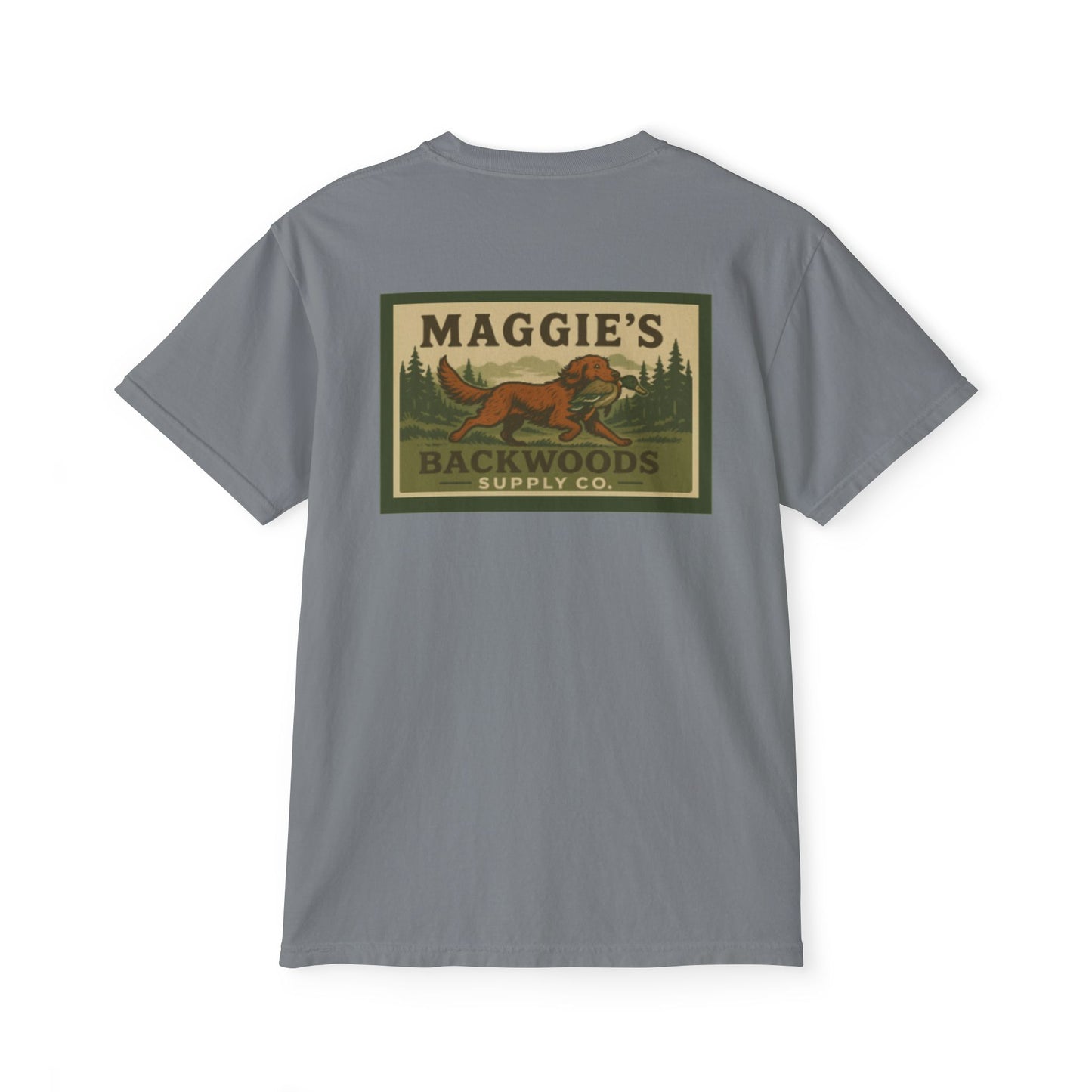 Backwoods Comfort Colors Pocket Tee