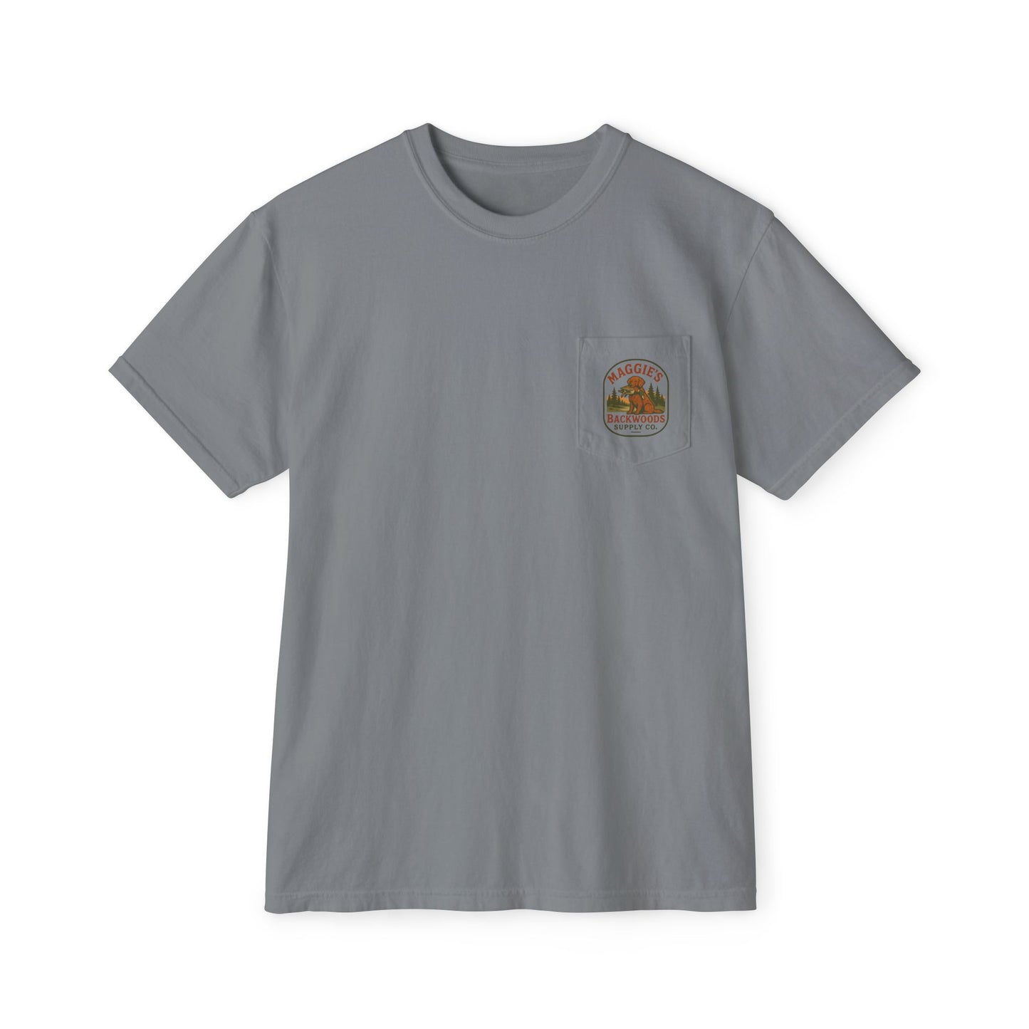 Backwoods Comfort Colors Pocket Tee