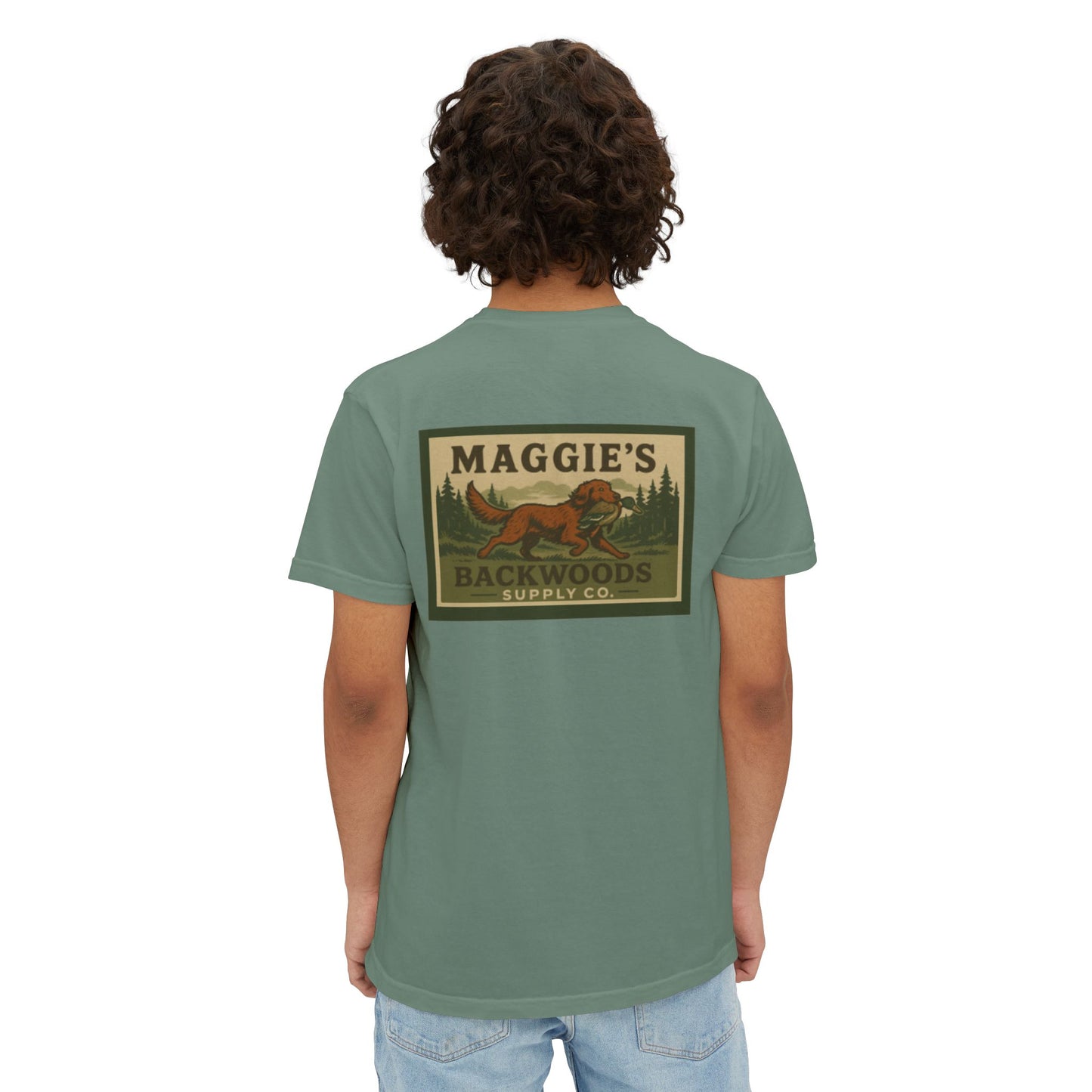 Backwoods Comfort Colors Pocket Tee