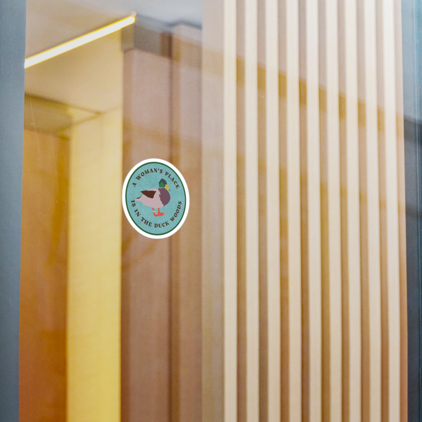 Woman's Place Sticker