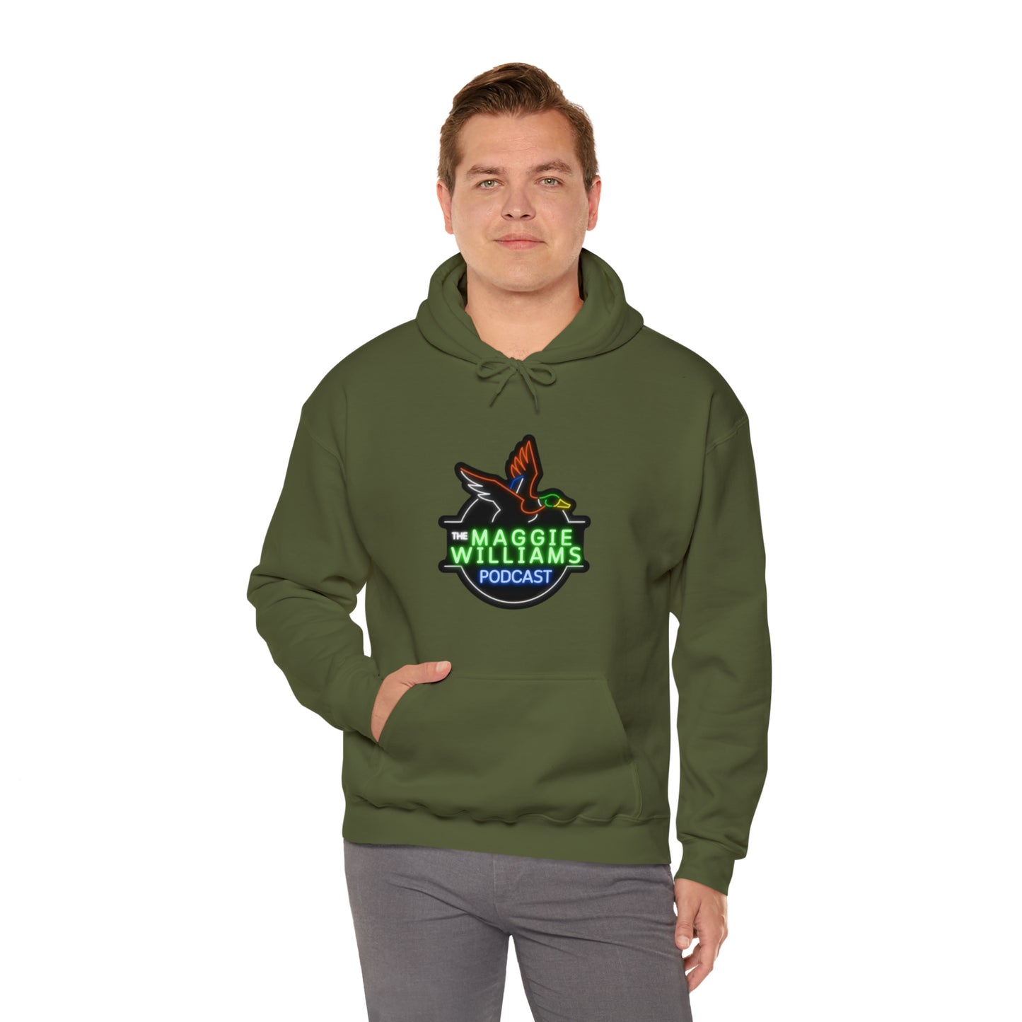 Comfy Neon Duck Hoodie